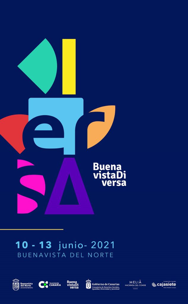 Cartel del festival Buenavista Diversa en su edición de 2021.